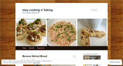 Desktop Screenshot of easycookingnbaking.com